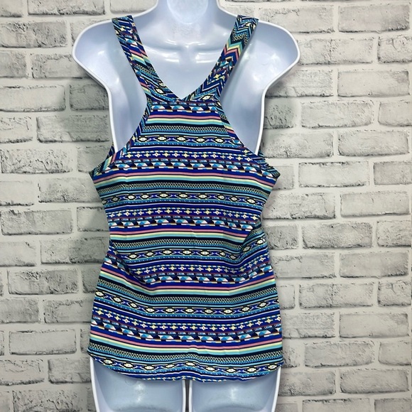 Francesco Collection Racerback Tank Top Medium - Picture 3 of 6